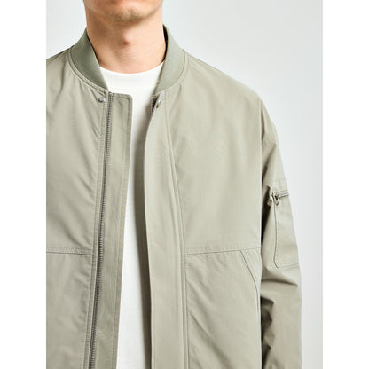 Spring Solid-Colored Mens Casual Jacket